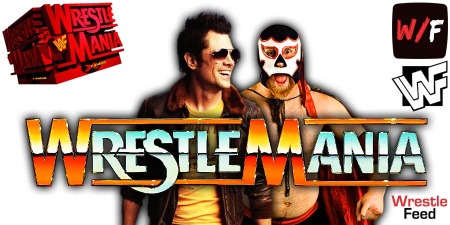 Johnny Knoxville vs Sami Zayn WWE WrestleMania 38 WrestleFeed App