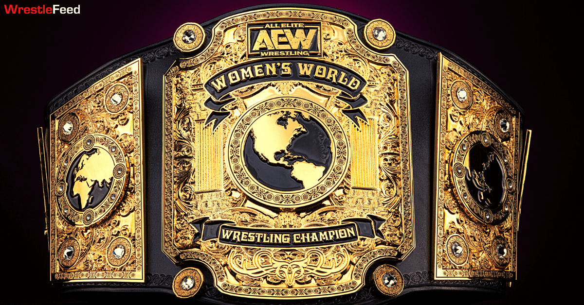 New AEW Women's World Championship Title Belt March 2022 WrestleFeed App