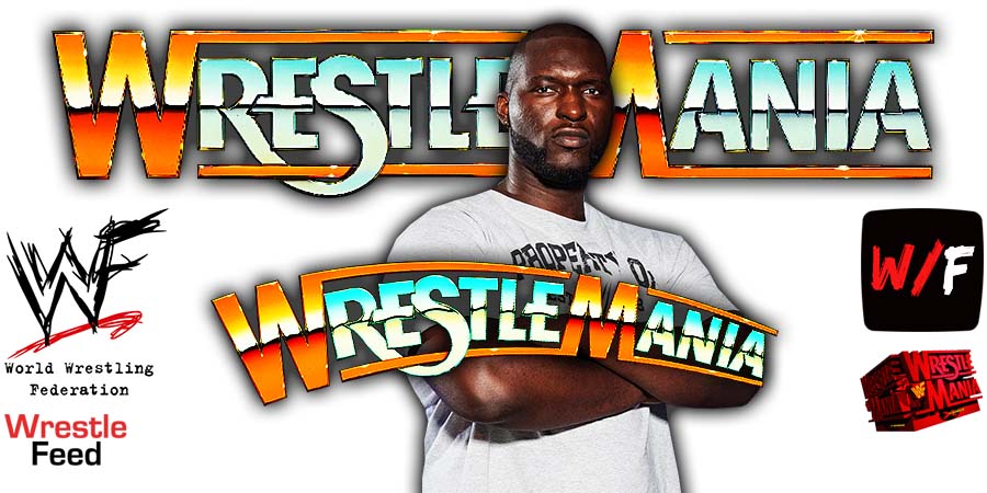 Omos WWE WrestleMania 38 WrestleFeed App