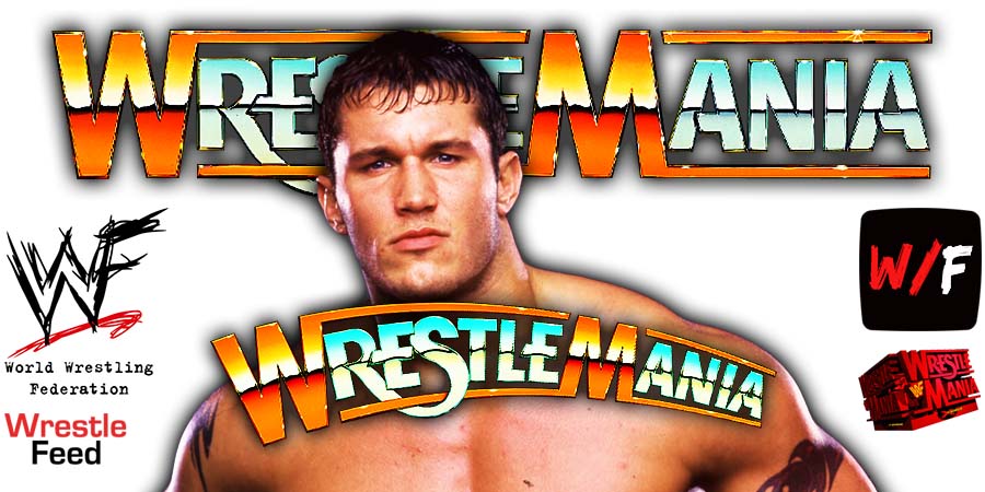 Randy Orton WWE WrestleMania 38 Match WrestleFeed App