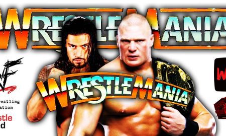 Roman Reigns vs Brock Lesnar WrestleMania 38 a WrestleFeed App