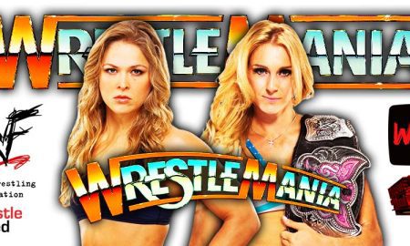 Ronda Rousey vs Charlotte Flair WrestleMania 38 Match WrestleFeed App