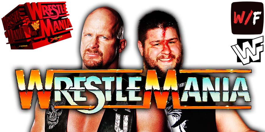 Stone Cold Steve Austin Kevin Owens KO Show WrestleMania 38 WrestleFeed App
