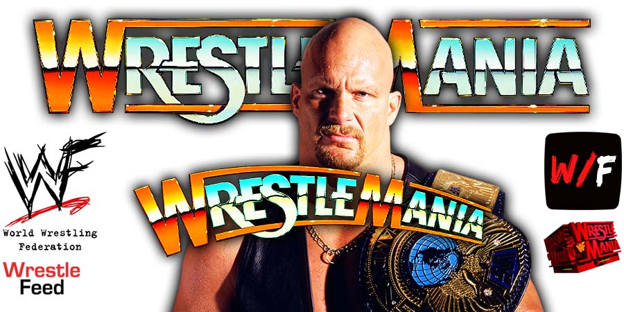 Stone Cold Steve Austin WrestleMania 38 WWE Brawl Article Pic WrestleFeed App