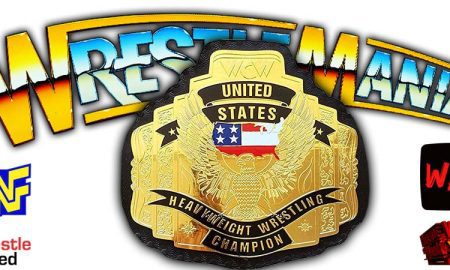 United States US Championship Title Belt WrestleMania Article Pic WrestleFeed App