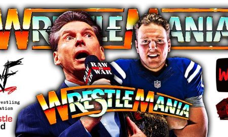 Vince McMahon Pat McAfee WWE WrestleMania 38 Match WrestleFeed App