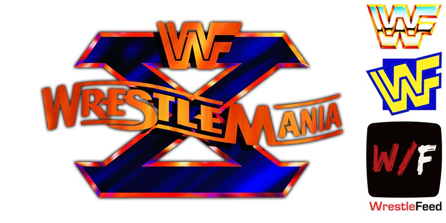 WrestleMania Logo WWF 10 WrestleFeed App