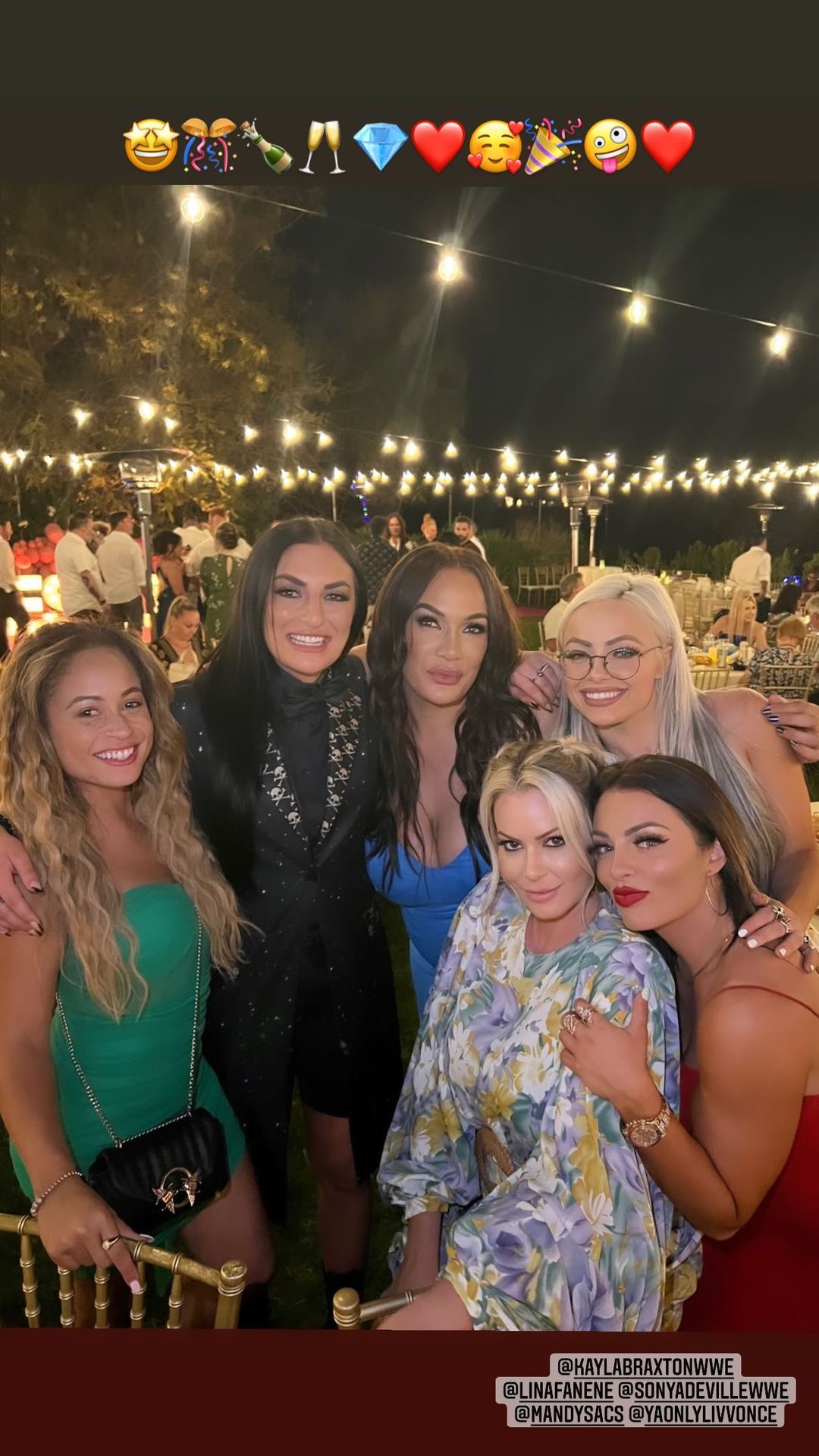 Photo] Several current and former WWE Superstars attend Alexa Bliss' wedding