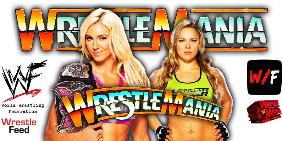 Charlotte Flair beats Ronda Rousey WrestleMania 38 WrestleFeed App