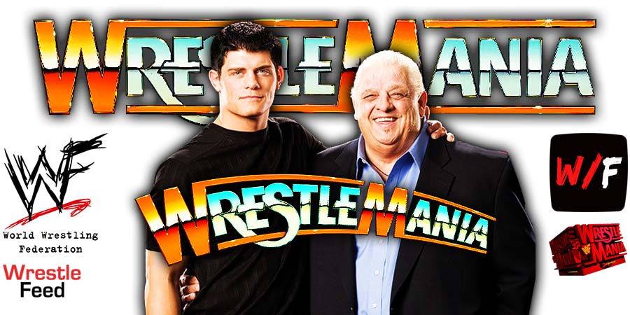 Cody Rhodes & Dusty WrestleMania 38 WWE Return WrestleFeed App