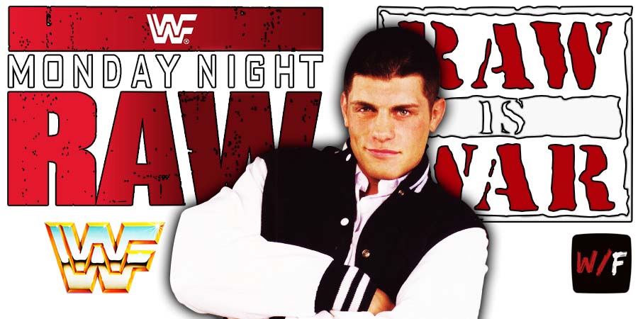 Cody Rhodes RAW Article Pic 4 WrestleFeed App