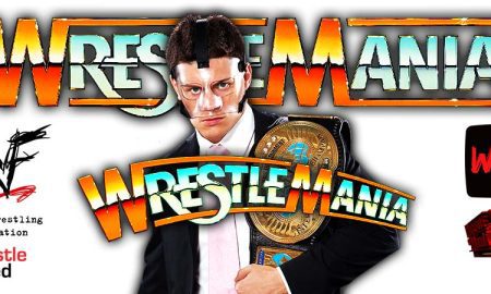 Cody Rhodes WrestleMania 38 WWE Return WrestleFeed App