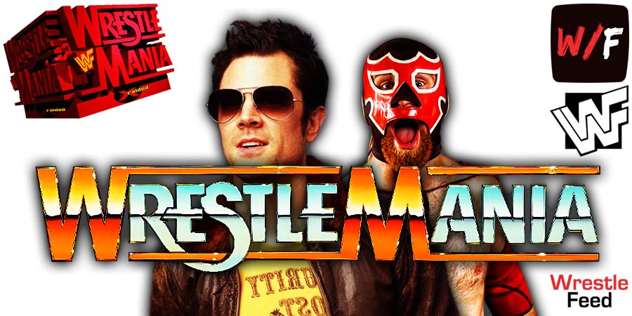 Johnny Knoxville defeats Sami Zayn at WrestleMania 38 WrestleFeed App