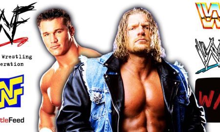 Randy Orton & Triple H WWE WWF Article Pic WrestleFeed App