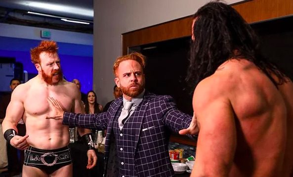 Sheamus Pat Buck Drew McIntyre WWE RAW 2020