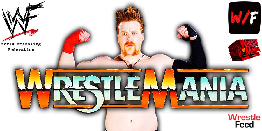 Sheamus WrestleMania 38 WrestleFeed App