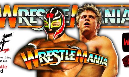 The Miz pins Rey Mysterio at WrestleMania 38 WrestleFeed App