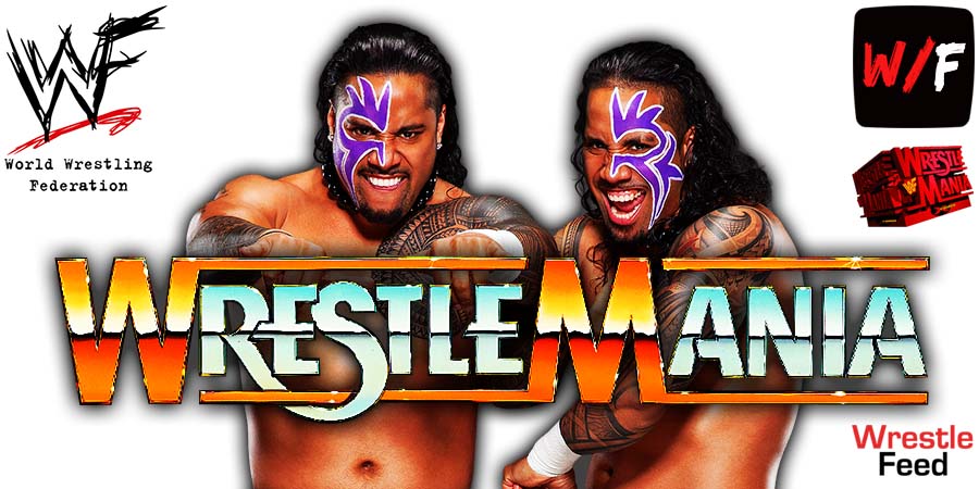 The Usos win at WrestleMania 38 WrestleFeed App