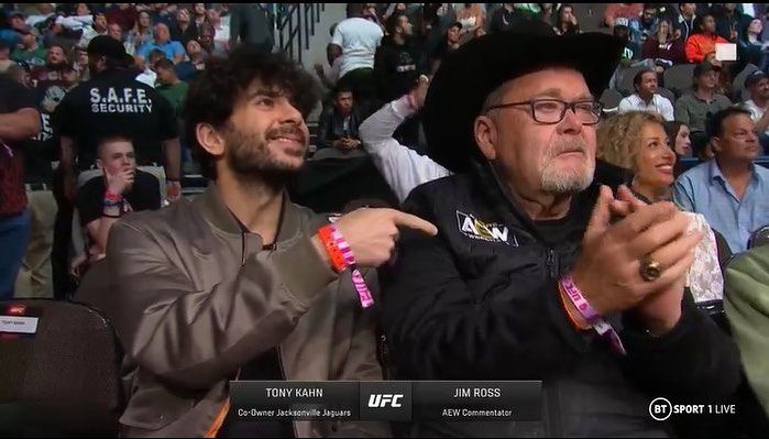 Tony Khan Jim Ross UFC 273