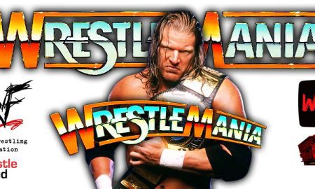 Triple H WrestleMania 38 WWE PPV a WrestleFeed App