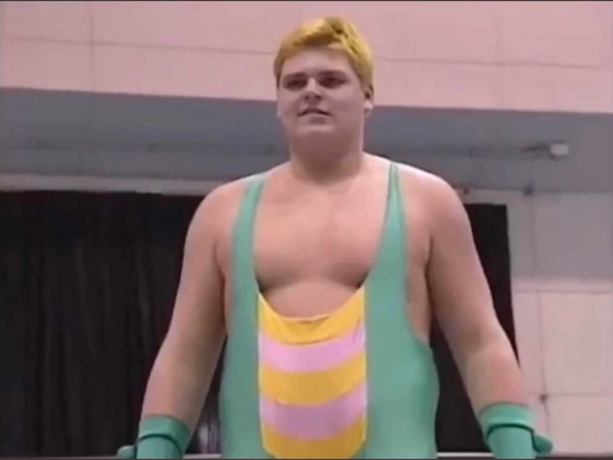 WALTER Gunther Young Kid Child Before WWE Blonde Hair