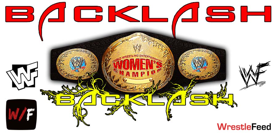 Women's Championship Title Match Backlash WrestleFeed App
