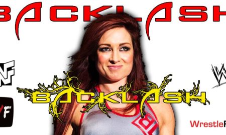 Becky Lynch Backlash WrestleFeed App