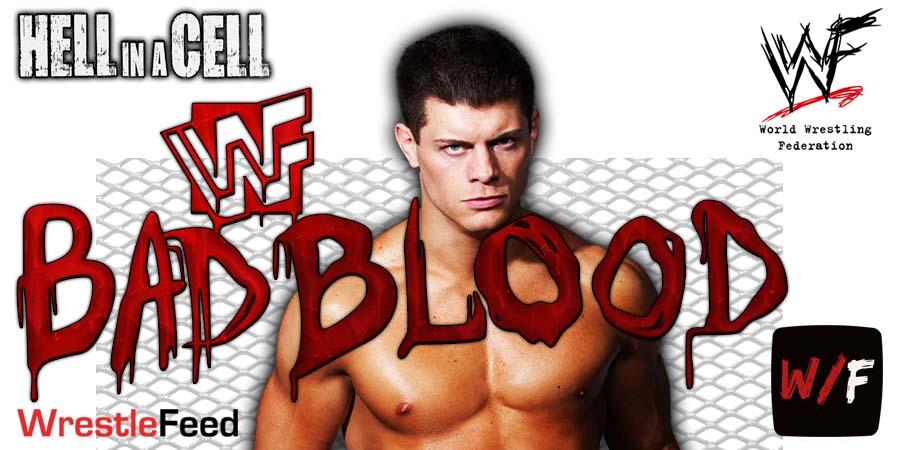 Cody Rhodes Hell In A Cell 2022 WrestleFeed App