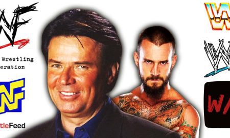 Eric Bischoff & CM Punk Article Pic WrestleFeed App