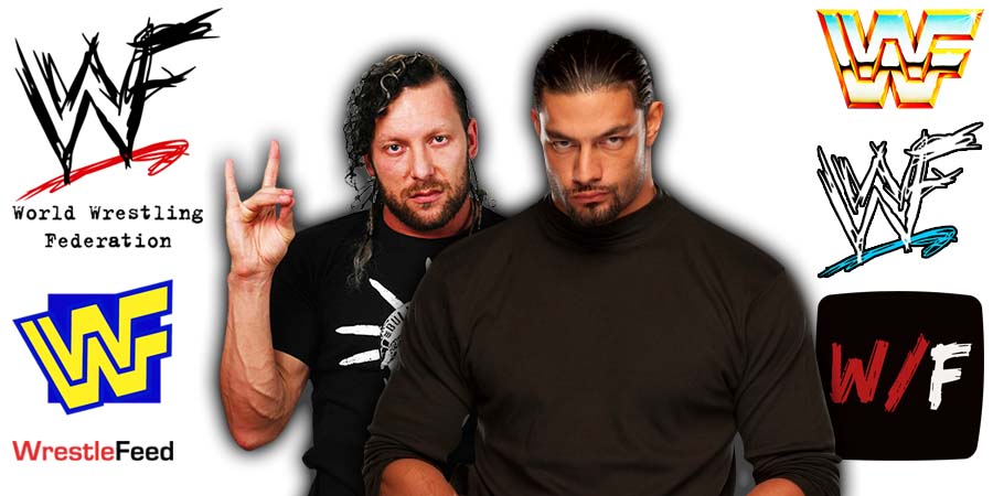 Kenny Omega & Roman Reigns Article Pic AEW WWE WrestleFeed App
