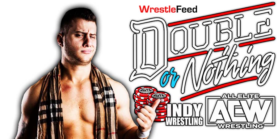 MJF AEW Double Or Nothing 2022 Loss WrestleFeed App