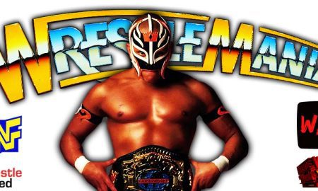 Rey Mysterio WrestleMania Title Match WrestleFeed App