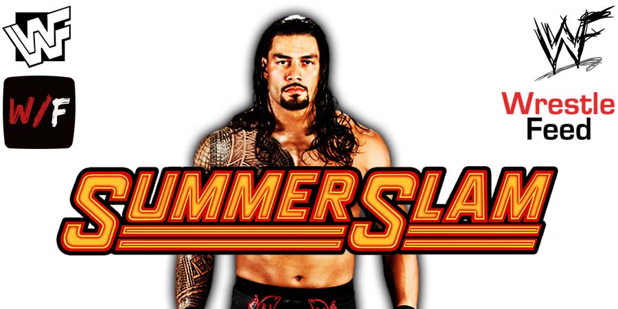 Roman Reigns SummerSlam 2022 WrestleFeed App
