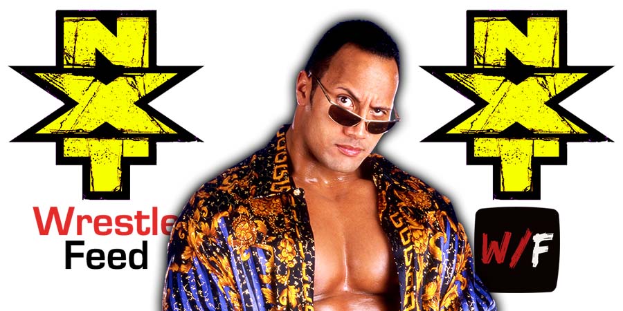 The Rock Dwayne Johnson NXT Article Pic 1 WrestleFeed App