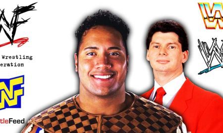 The Rock Rocky Maivia & Vince McMahon WWF Article Pic WrestleFeed App