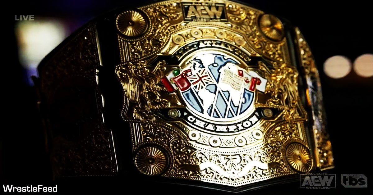 AEW All Atlantic Championship Title Belt June 2022 Debut WrestleFeed App