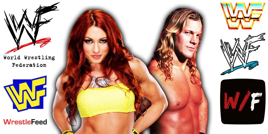 Becky Lynch & Chris Jericho WWE WWF Article Pic WrestleFeed App
