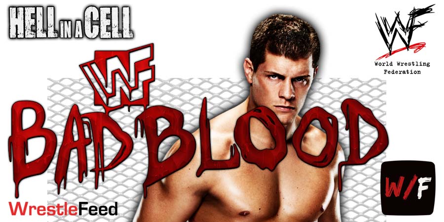 Cody Rhodes Hell In A Cell 2022 Injury WrestleFeed App