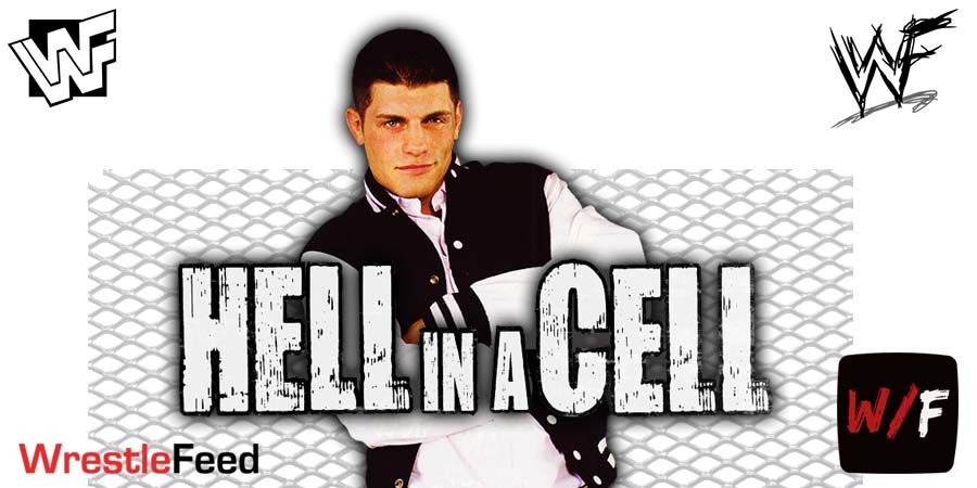 Cody Rhodes WWE Hell In A Cell 2022 Injury WrestleFeed App