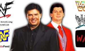 Eric Bischoff & Vince McMahon WWE WWF Article Pic WrestleFeed App