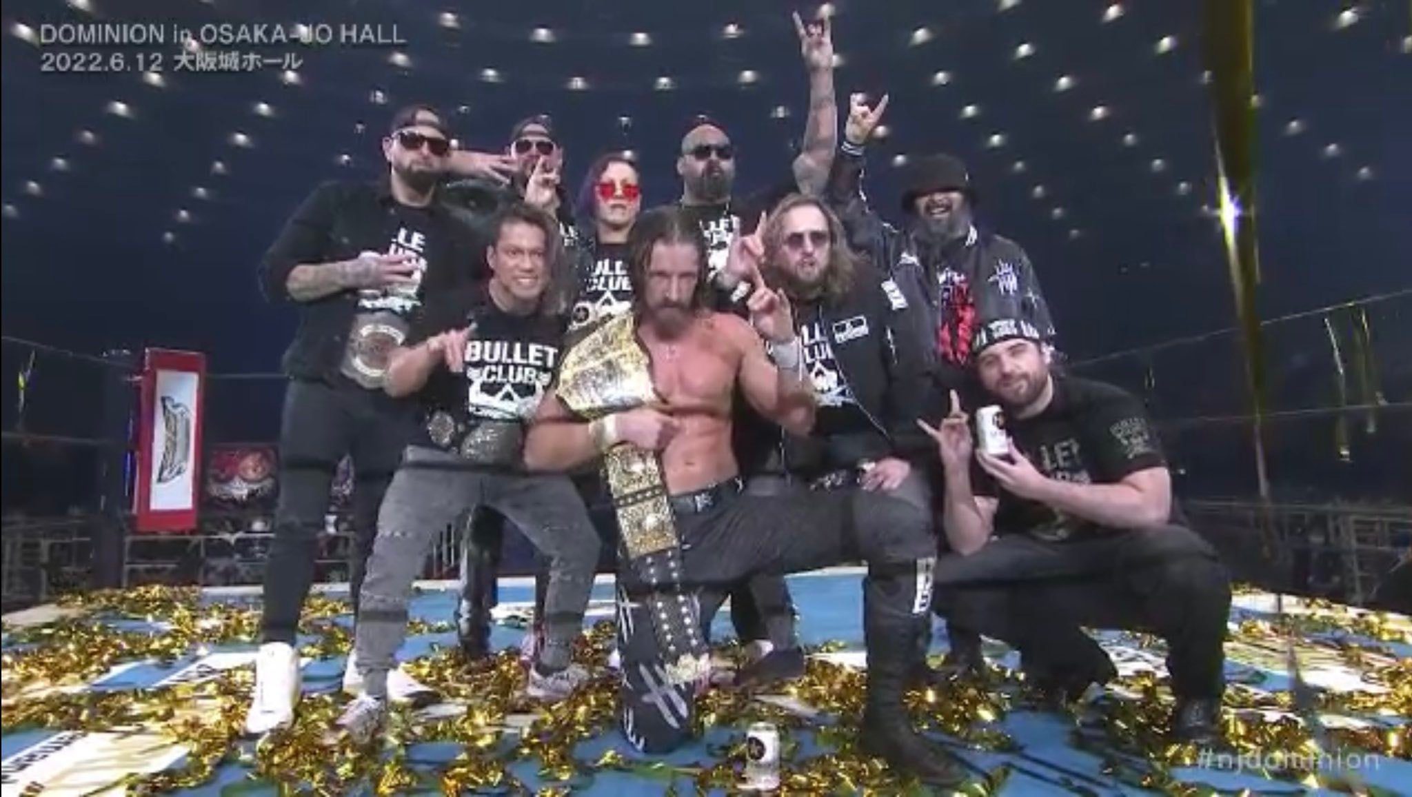 Jay White Bullet Club wins the IWGP World Heavyweight Championship at NJPW Dominion 2022