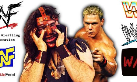 Mick Foley Mankind & John Cena Article Pic WrestleFeed App