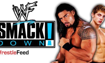 Roman Reigns vs Matt Riddle SmackDown Article Pic 1 WrestleFeed App