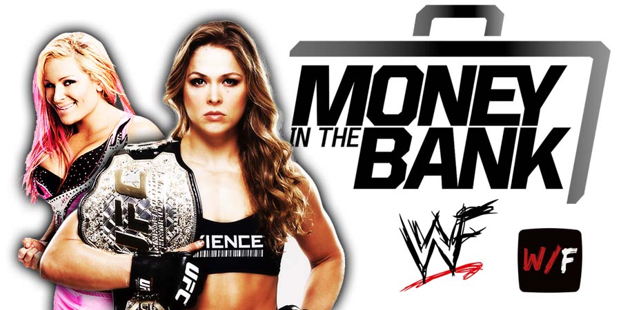 Ronda Rousey vs Natalya Money In The Bank 2022 WrestleFeed App