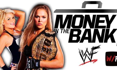 Ronda Rousey vs Natalya WWE Money In The Bank 2022 WrestleFeed App