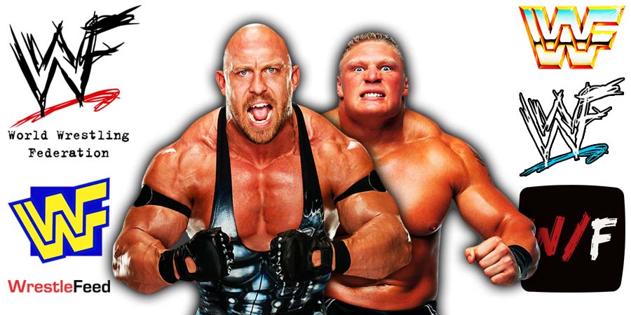 Ryback & Brock Lesnar WWE Article Pic WrestleFeed App