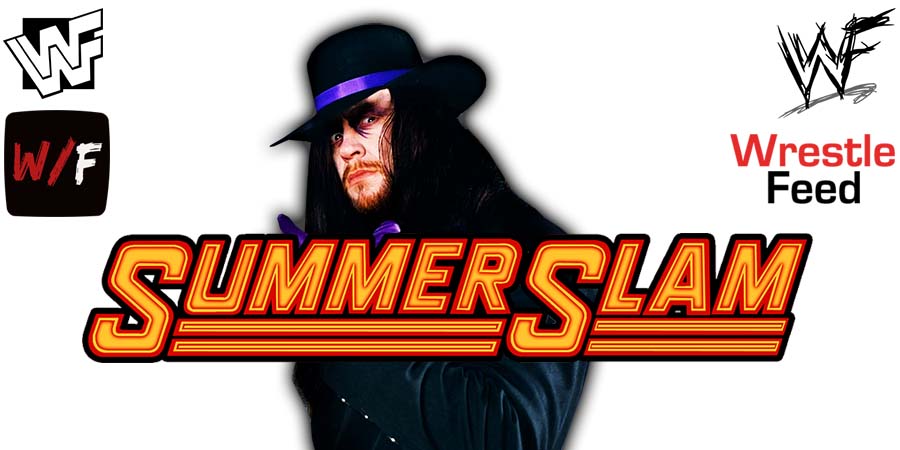 Undertaker WWE SummerSlam 2022 WrestleFeed App