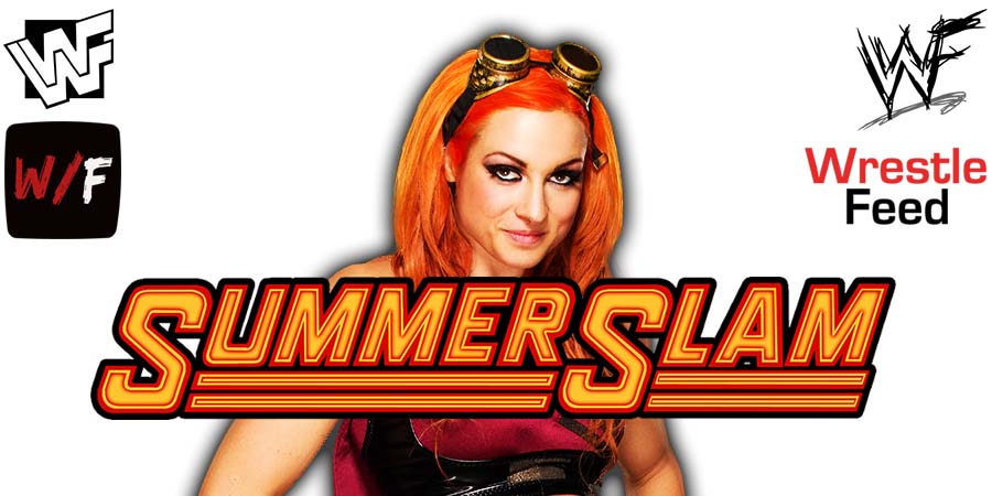 Becky Lynch SummerSlam 2022 WrestleFeed App
