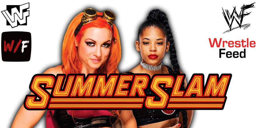 Bianca Belair defeats Becky Lynch SummerSlam 2022 WrestleFeed App