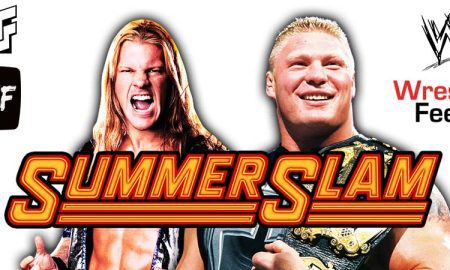 Chris Jericho & Brock Lesnar SummerSlam 2016 WWE PPV WrestleFeed App